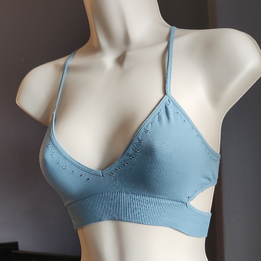 Free People Sky Blue Bralette